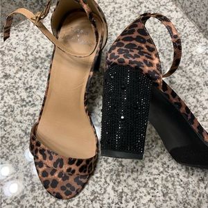 Betsy Johnson x Torrid Leopard Print Heels